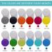 HERKOTZN 12-Part Contact Lens Case Set - Ideal Mini Lens Container for Outdoor Use with Screw Cap - Buy Online on GoSupps.com