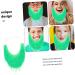 BESTYASH Barbe Verte Fausse Barbe et Moustache kit d'entretien de la Barbe pour Homme d guisement Saint Patrick Costume Saint Patrick St. Moustache du Jour de Patrick Barbe de Costume Green 3 - Buy Online on GoSupps.com
