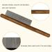 Stainless Steel Pet Comb Pet Combs With Wooden Handle Pet Grooming Comb Skin Friendly Comb Anti-Tangle Comb Removes Knots And Tangles Solid Wood Comb For Removing Floating Hair And Fleas - Buy Online on GoSupps.com