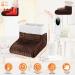 Dewel Electric Foot Warmer | Washable Lining | Fast 30-60 Heating | 10 Adjustable Temperature Levels & Timer | Ideal for Cozy Comfort - Buy Online on GoSupps.com
