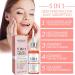30% Vitamin C Serum for Face Skincare with 10% Hyaluronic Acid &Vitamin E 5 in 1 Facial Serum Hyaluronic Acid 10% For Face Hydrated Anti Aging Facial Brightening Serum for All Skin Types - Buy Online on GoSupps.com