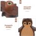 Angoily Wooden Penguin Drawer Buttons | Cute Cabinet Handles & Hardware for Dressers & Cupboards | International Shipping Available - Buy Online on GoSupps.com