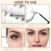 DIY Eyelashes Set - 8-12mm Mix Cluster False Eyelashes | 0.07mm C Curl | No Glue Eye Makeup - Buy Online on GoSupps.com