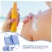 SOESFOUFU 1 Set Gloves Lotion Sun Cream Tanning Applicator Kit Back Tanning Applicator for Adult Self Tanning Mitt Applicator Tanning Mitten Applicator Fingerless Flocking Sunscreen - Buy Online on GoSupps.com