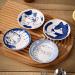 LABRIMP Soy Sauce Dish I Am Willow Ceramic Seasoning Container Sauce Plate Ceramic Sauce Container Ceramic Dish Dipping Sauce Bowls Dipping Dish Ceramics Good Looking Small Plate 10.00X10.00X2.00CM Picture 1 - Buy Online on GoSupps.com