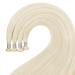 Youngsee Virgin Weft Tressen Blond 50cm - Real Hair Extensions Easy Weaving Remy 25g #1000 - Buy Online on GoSupps.com