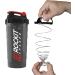 Rockitz Rockitshaker 1000ml Protein Shaker - Leak-proof BPA Free Patented Mixing System - Ideal for Fitness & Whey Protein Shake - Red & Black - Buy Online on GoSupps.com