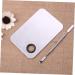 Didiseaon Nail Manicure Tool & Makeup Mixing Palette - Stainless Steel Cosmetic Spatula & Tray for Foundation Mixing | International Shipping - Buy Online on GoSupps.com