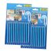 2 Packs of 12 Drain Cleaner Sticks for Bathroom & Kitchens Sink Stick Plughole Sticks Drain Unblocker to Prevent Plug Hole Blockage (Bule)