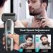 Buy Kensen Men's Double Speed Foil Electric Razor - Wet/Dry IPX6 Waterproof Shaver with Pop-up Trimmer Cordless & Rechargeable - Best Electric Razor for Men - Buy Online on GoSupps.com