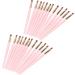 24 Pack Disposable Eyeliner Brush Applicator Cosmetic Eye Wands Makeup Tool - Buy Online on GoSupps.com