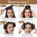Heatless Curls Set - 3 Non-Slip Curlers for All Hair Lengths | DIY Overnight Curls | Brown Silk Hair Curler - Buy Online on GoSupps.com