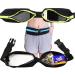 Floatdream Adjustable Waterproof Running Belt - 4 Cell Phone Bags Hip Pocket for Sports Holds Phones Keys & Headphones - Buy Online on GoSupps.com