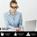 Buy LVIOE Fit Over Blue Light Blocking Glasses for Men & Women - Oversized Anti Eyestrain Eyewear for Better Sleep - LB0311Y A01 Black Frame with Yellow Lens - Buy Online on GoSupps.com