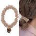 Crystal Hair Ties Hair band Ponytail Hair Ties Crystal Elastic Hair Scrunchies Head Rope Crystal Hair Ring Sweet Headdress Hair Ring Sweet for Girls Women Hair Accessories