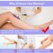 Hair Removal Waxing Kit with Wax Warmer, 4 Hard Wax Beans, 10 Applicator Sticks - Painless At-Home Waxing for Full Body, Face, Eyebrows, Bikini - Women & Men (White1) - Buy Online on GoSupps.com