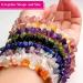 24 Colors Crystal Beads for Ring and Bracelet Making by Cridoz - Gemstone Chips Drilled for DIY Jewelry Projects - Buy Online on GoSupps.com