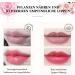 Colour Changing Lip Balm Crystal Clear Waterproof Lip Gloss Clear Flower Jelly Lipstick Non-Fading Moisture Lip Balm Lipsticks for Women Long Lasting (Red) - Buy Online on GoSupps.com