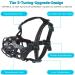 Ownpets Dog Muzzle for Medium & Large Dogs - Silicone Black Size L | Comfortable & Secure Fit - Buy Online on GoSupps.com