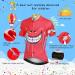 Children's Cycling Jersey Set for Boys & Girls | YFPICO Short Sleeve Bike Jersey & Shorts with Seat Pad - Red (Size 104-110) - Buy Online on GoSupps.com
