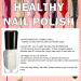 White Nail Polish Non-Toxic Nail Polish Peel Off & Quick Dry Nail Varnish No Odor Water Based Formula Nail Polish for Teens & Kids B118-Snow White - Buy Online on GoSupps.com