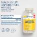 Solaray Magnesium Asporotate 400mg Chelated Supplement for Bone Health - 200 Count - Buy Online on GoSupps.com