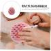 SEWOART Body Scrub Sponge Bath Balls Bath Loofah Sponge Bath Sponge Ball Body Wash Sponge Shower Puff Bath Ball Sponge Exfoliating Body Sponge Child Polyurethane Pink Tub Washing Ball - Buy Online on GoSupps.com