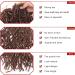 Xtrend 5Packs 36 Inch Nu Faux Locs Crochet Hair Dark Brown Natural Goddess Faux Locs Soft Locs Wavy Dreadlock Crochet Hair Extensions 14strands/pack for Black Women 30# 36 Inch (Pack of 5) 30# - Buy Online on GoSupps.com