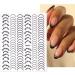 3D Geometry Decoration Striping Tape Decals Nail Sticker Nail Art Striping Tape(gold) - Buy Online on GoSupps.com