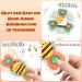 Welan Saugnapf Baby Toy Set - 3 Funny Sensory Water Toys for Infants - Bath Tub Toys (1 Year+) - Butterflies Bees & Snails - Buy Online on GoSupps.com