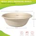 greensight Disposable Paper Bowls 32oz Heavy Duty 100 Pack Eco-friendly Compostable Bowls Party Serving Bowls For Salad Ice Cream Dessert And Hot Soup Biodegradable Bowls Made Of Sugarcane Nature - Buy Online on GoSupps.com