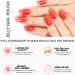 Jelly Nail Polish - Bare Red Pink Nail Varnish - Translucent Red Quick Drying & Long Lasting Nail Polish - Water Based Formula & No Need Baking Nail Art (Jelly Red) - Buy Online on GoSupps.com