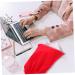 Healeved 3pcs Hair Dryer Storage Bag Dustproof Hair Dryer Bags Hair Blower Bags Travel Blow Dryer Red Flannel - Buy Online on GoSupps.com