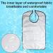 AIEX Adult Bibs - Waterproof Floral Print & Blue Plaid | Washable & Reusable - Perfect for Easy Clean-Up! - Buy Online on GoSupps.com