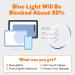 Efe 4-Pack Anti-Blue Light Reading Glasses for Men & Women Designer Style Ultra-Light Comfortable Multi-Colored 1.0x Perfect Anti-Fatigue Computer Glasses - Buy Online on GoSupps.com