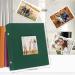 Miaikoe 6x4 Photo Album, 600 Pockets, Large Capacity Linen Album for Family Wedding Anniversary - Dark Green - Buy Online on GoSupps.com