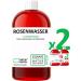 2 000 ml (2 x 1 000 ml) ROSE WATER INTENSE EDIBLE Skin and Hair 100% natural NATURMEDIN