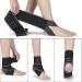 Adjustable Ankle Support Brace for Men and Women - Compression Sleeve for Plantar Fasciitis, Arthritis, and Joint Pain - Suitable for Sports - Grey - Buy Online on GoSupps.com