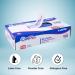 Care Plus Nitrile Examination Gloves Blue Disposable Large 100 Count - Pack of 100 - Buy Online on GoSupps.com