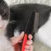 DAWRIS 2 Pcs Pet Grooming Dematting Comb Flea Comb for Dogs and Cats to Remove Fleas Remove Loose Undercoat Knots Mats and Tangled Hair - Buy Online on GoSupps.com