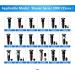 SH50 Replacement Heads for Philips Norelco Electric Shavers Series 5000 (S5xxx) Compatible With Series 5000 AT7xx AT8xx PT7xx PT8xx etc Models - Buy Online on GoSupps.com