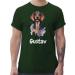Gift with name personalized by Shirtracer - T-Shirt Men - Dogs - Dachshund - Dog Owners Gift 12 Dark Green L