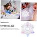 minkissy Nail Art Crystal Cup Mini Nail Polish Glass Crystal Cup with Lid Nail Gel Show Rack with Cover Acrylic Powder Dappen Dish Nail Art Display Board Nail Cup Crystal Liquid Mixing Bowl - Buy Online on GoSupps.com