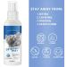 Anogol Cat Repellent Spray Effective Cat Deterrent Spray with Bitter Prevent Cats from Scratching Plants & Furniture Suit for Indoor & Outdoor White-blue - Buy Online on GoSupps.com