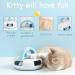 Suhaco 3-in-1 Interactive Cat Toy Set with Feather Wand, Catnip Ball, and Bell Track Toy - Self Play Fun for Indoor Cats - Blue - Buy Online on GoSupps.com