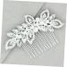 Angoily 1pc Hair Jewels for Women Hair Comb Flower Girl Hair Accessory Bridal Womens Hair Clips Rhinestone Hair Clip Womens Barrettes for Hair Wedding Hair Accessories Bride - Buy Online on GoSupps.com