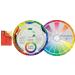 Color Mixing Guides: Color Wheel (9-1/4) Plus Creative Color Wheel (9-1/4) with Color sectors Showing Relationships Between Colors