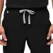FIGS Tansen Slim Fit Men's Scrub Pants | 5-Pocket Design | 4-Way Stretch | Anti-Wrinkle | Regular Large Black - Buy Online on GoSupps.com