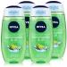NIVEA Nivea Lemongrass and Oil Shower Treatment 250 ml - Pack of 4