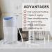 Buy Automatic Enema Bucket Kit - Electric Colon Cleansing Set | Organic Coffee Enema for Effective Detox - Buy Online on GoSupps.com